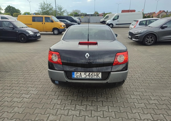 Renault Megane cena 13500 przebieg: 158500, rok produkcji 2007 z Gdynia małe 92